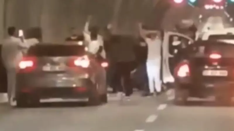 Gaziantep'te tüneli kapatan düğün konvoyuna 180 bin TL ceza