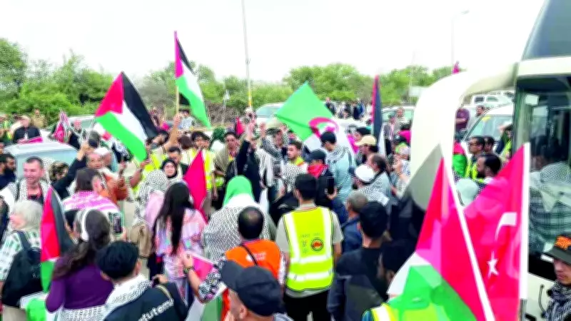 Gazze Ablukasını Aşmak İçin Yola Çıkan Küresel Sumud Filosu Libya'da Buluştu