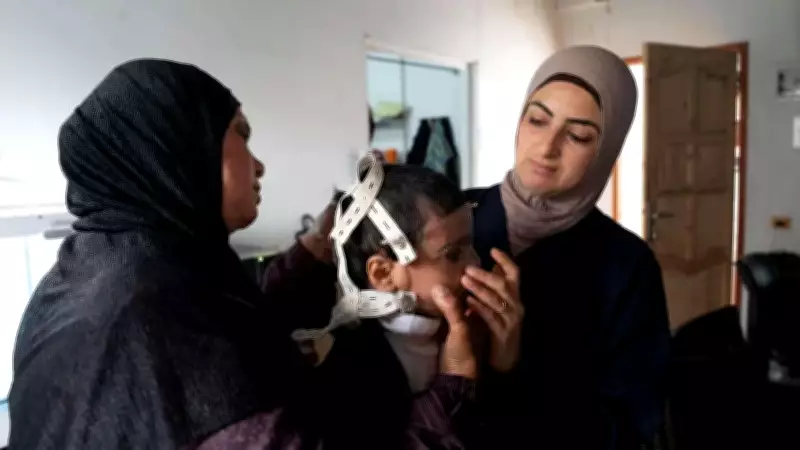 Gazze'de yanık mağdurları 3D baskılı maskelerle tedavi ediliyor
