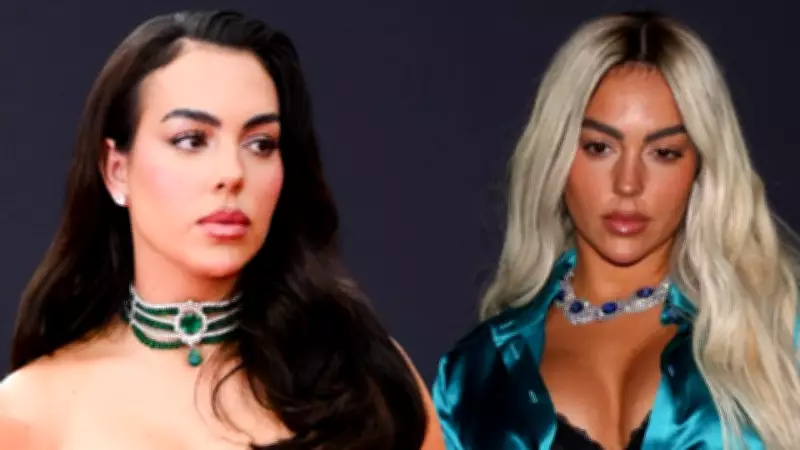 Georgina Rodriguez Cannes'da bir günde iki farklı saç rengiyle şaşırttı