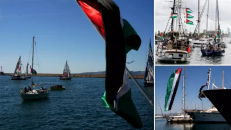 Global Sumud Filosu Girit'ten Türkiye'ye Yelken Açtı