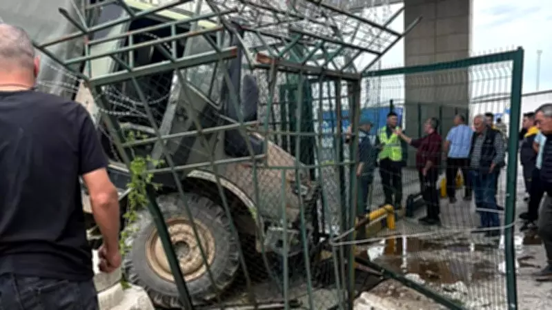 Hamzabeyli Sınır Kapısı'nda askeri araç kazası: 2 asker yaralandı