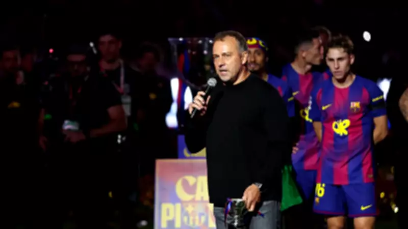 Hansi Flick: Barcelona'da Aile Gibi Hissediyorum, Babamın Vefatını Öğrenince Oyuncularım İnanılmazdı