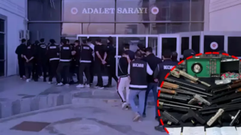 Hatay'da esnafı haraca bağlayan suç örgütüne operasyon: 28 tutuklama