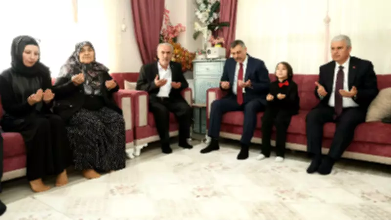 İçişleri Bakanı Çiftçi'den şehit ailesine bayram ziyareti