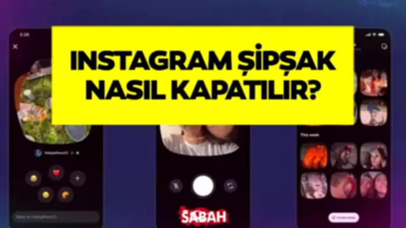 Instagram Şipşak (Instants) Nasıl Devre Dışı Bırakılır? Adım Adım Kapatma Rehberi