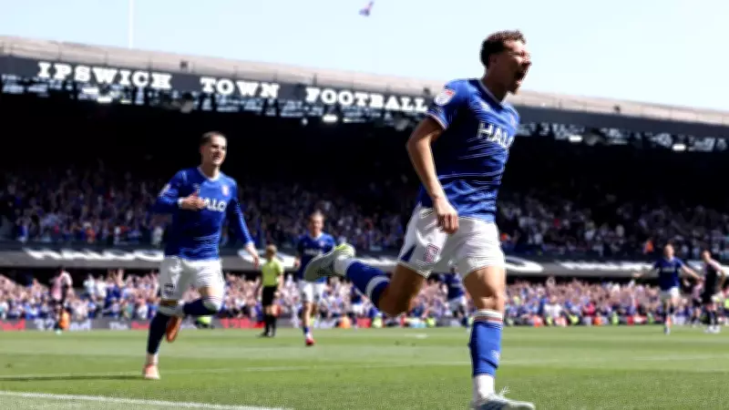 Ipswich Town Premier Lig'e Yükseldi