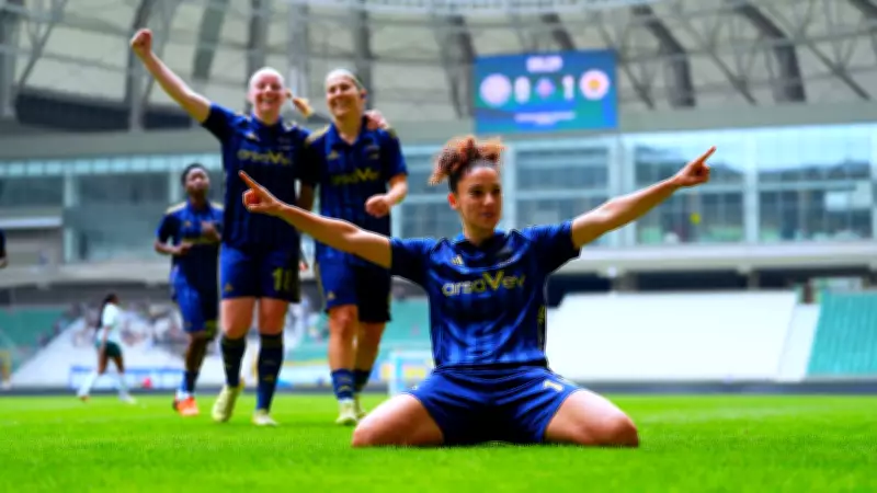 Kadın Futbol Süper Ligi'nde şampiyon Fenerbahçe! Tarihi ilk