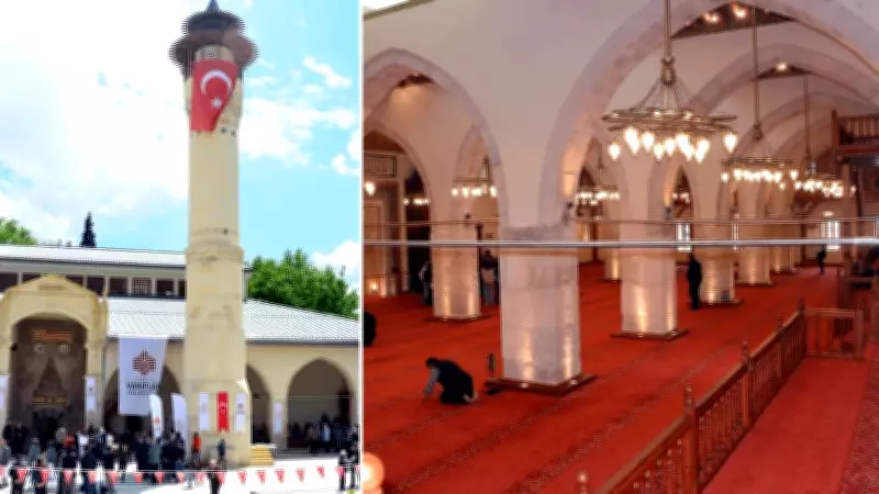 Kahramanmaraş Ulu Camii 1135 gün sonra ibadete açıldı