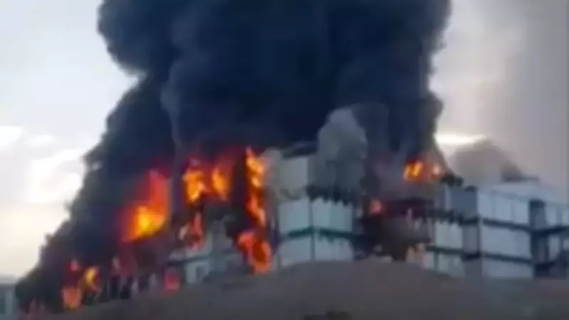 Kahramanmaraş'ta şantiye yangını: 1 ölü, 6 yaralı