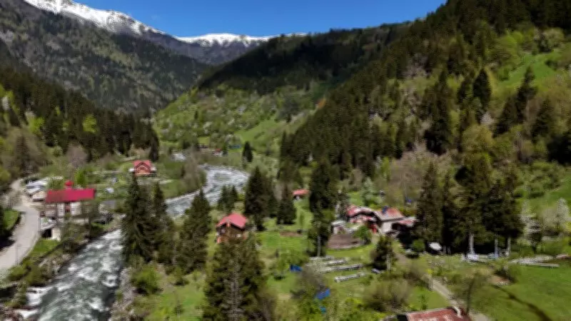Kaçkar Dağları'nda Bahar Renkleri Göz Kamaştırdı