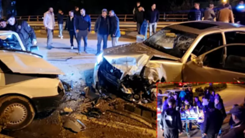 Karabük'te alkollü sürücü ters yöne girdi, 6 kişi yaralandı