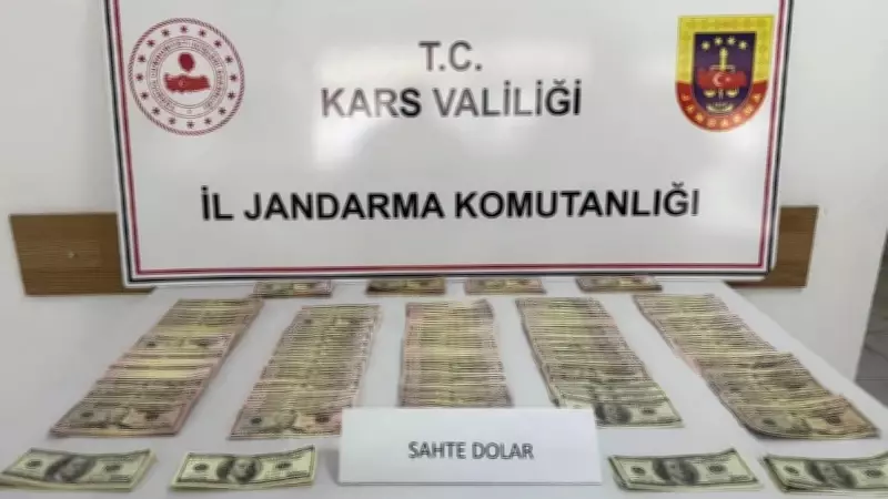 Kars'ta sahte dolar operasyonu: 51 bin 400 dolar ele geçirildi