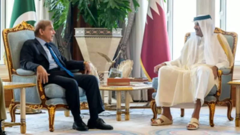 Katar Başbakanı Al Sani ve Pakistan Başbakanı Şerif Bölgesel Gelişmeleri Görüştü