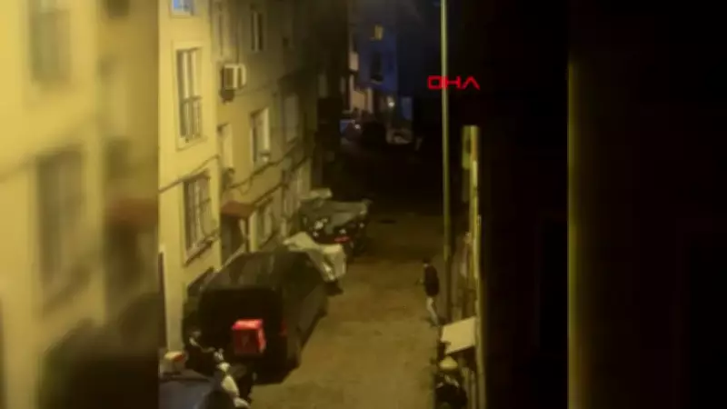 Kağıthane'de iş insanının kayınvalidesinin evine saldırıda yeni görüntüler