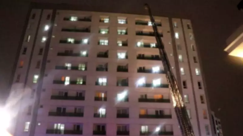Kayseri'de kız öğrenci yurdunda yangın paniği: Tahliye edildiler
