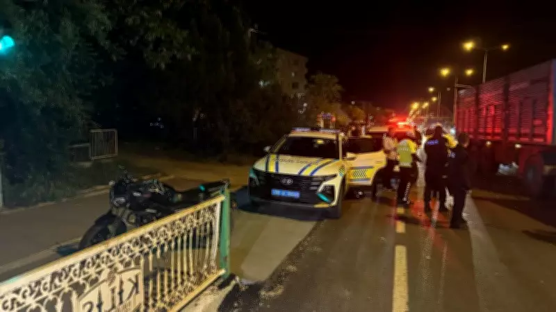 Kilis'te tır ile motosiklet çarpıştı: 2 ağır yaralı