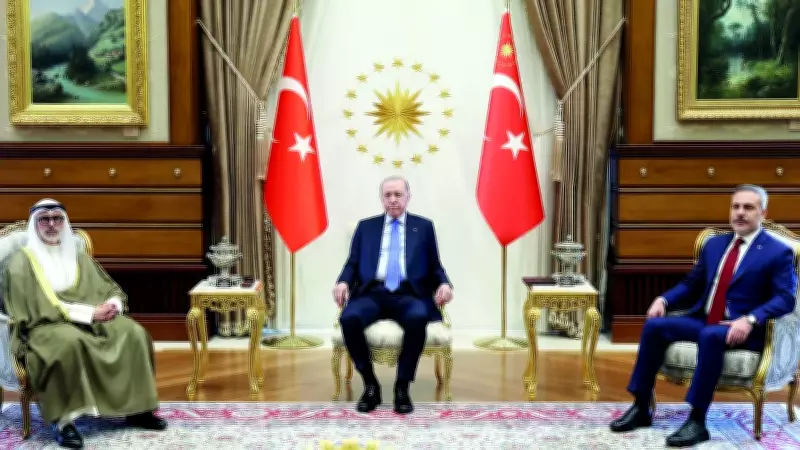 Külliye'de Kuveytli Konuk: Cumhurbaşkanı Erdoğan Kabul Etti