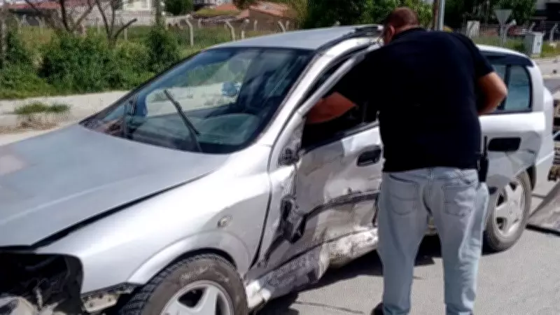 Konya Ereğli'de İki Otomobil Çarpıştı: 5 Yaralı