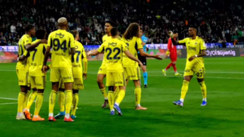 Konyaspor Fenerbahçe Maçı: Zorlu Mücadele Berabere Bitti