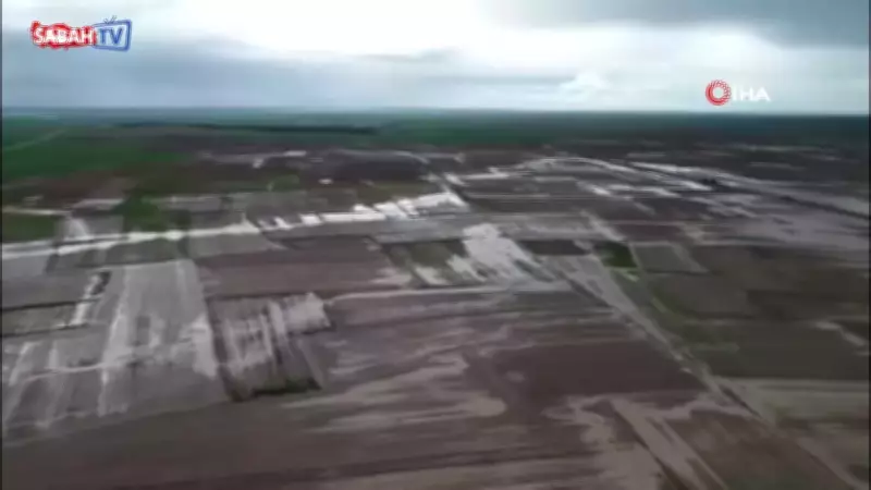Kırşehir'de sel tarım arazilerini vurdu: Boztepe ilçesinde büyük hasar