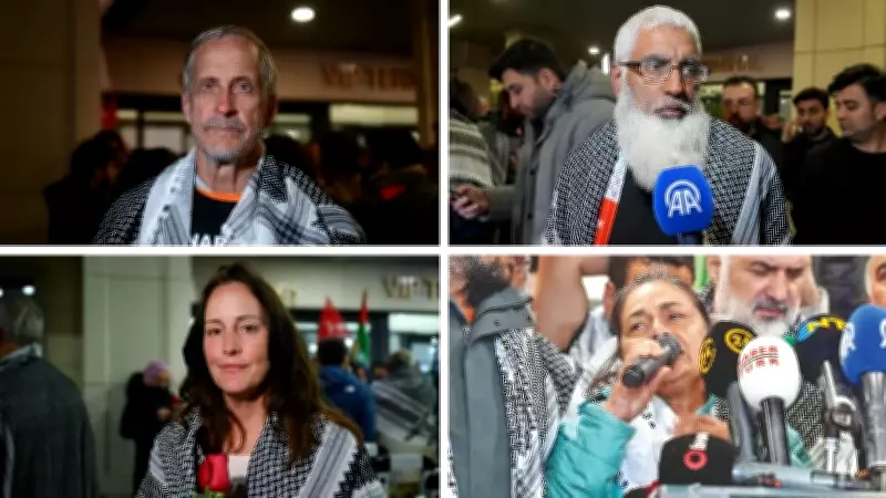 Küresel Sumud Filosu aktivistleri İsrail barbarlığını anlattı