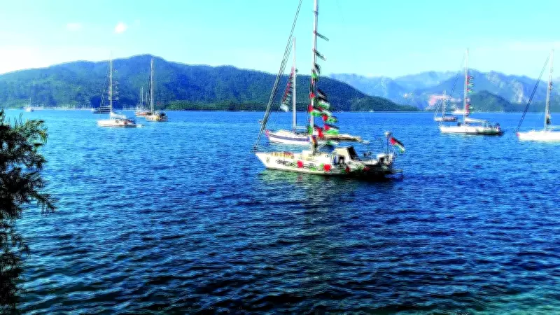 Küresel Sumud Filosu Marmaris'te hazırlıklarını sürdürüyor