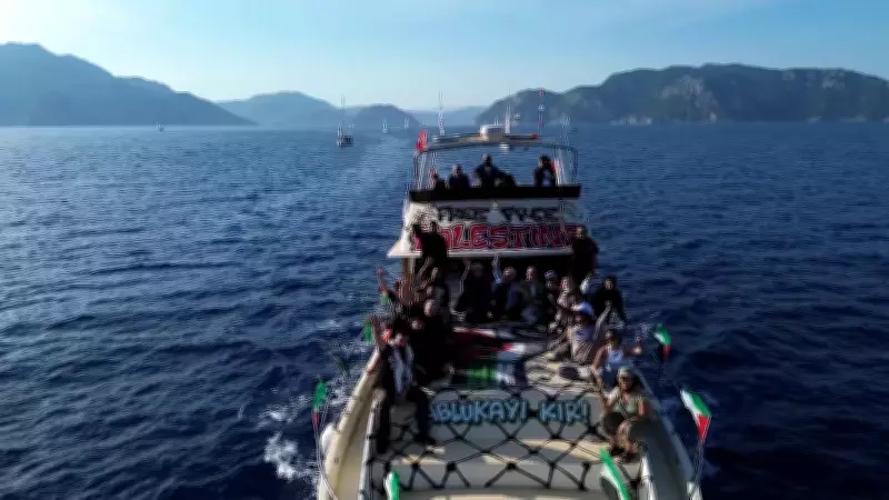 Küresel Sumud Filosu'na Türkiye'den Destek Marmaris'ten Yola Çıkıyor