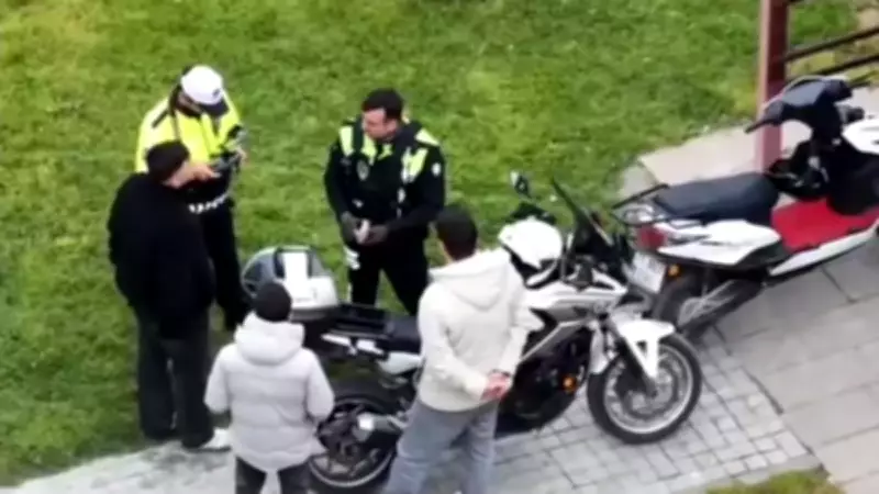 Kırıkkale'de parka giren motosikletlilere 180 bin TL ceza