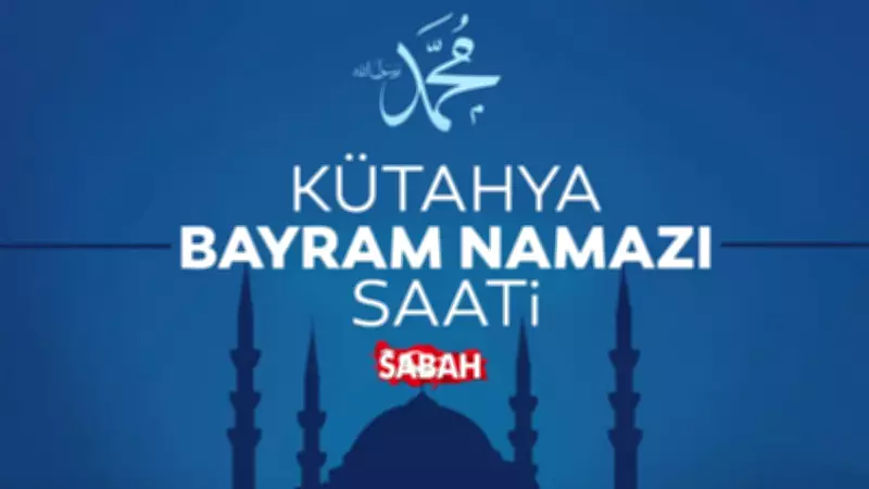 Kütahya'da Kurban Bayramı namazı saati belli oldu! 2026