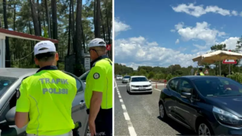 Kurban Bayramı tatilinde Marmaris ve Datça'ya yoğun araç girişi