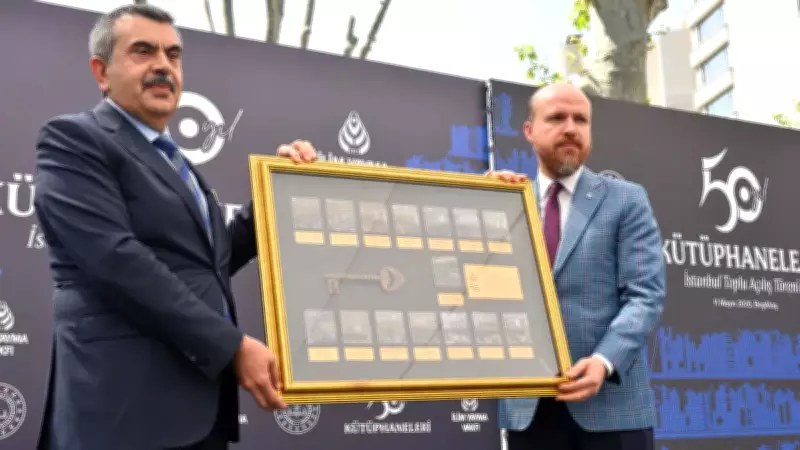 İlim Yayma Vakfı'ndan İstanbul'da 15 Okula Kütüphane Açılışı