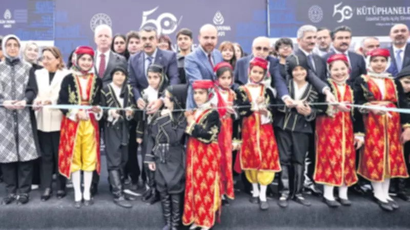 İlim Yayma Vakfı'ndan İstanbul'da 15 Okula Yeni Kütüphane