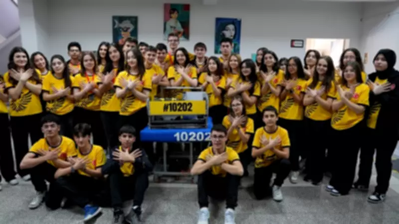 Lise Öğrencilerinin Robot Takımı ABD'de Dünya Şampiyonası Bileti Aldı