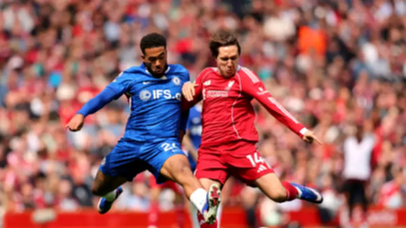 Liverpool-Chelsea derbisi 1-1 bitti: Gravenberch ve Fernandez golleri