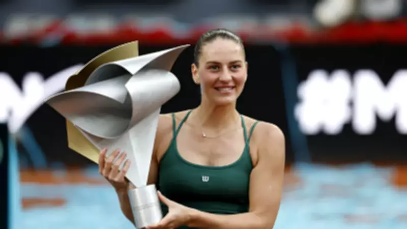 Madrid Açık'ta Marta Kostyuk şampiyon oldu