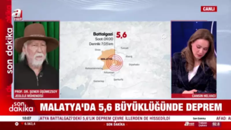 Malatya Depremi Sonrası Prof. Dr. Üşümezsoy'dan Çarpıcı Uyarılar