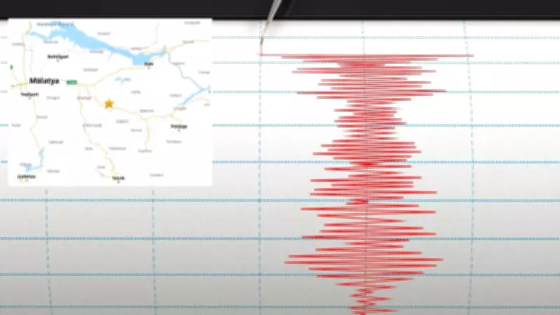 Malatya'da 5,6 Büyüklüğünde Deprem: Şu Ana Kadar Olumsuz Durum Yok