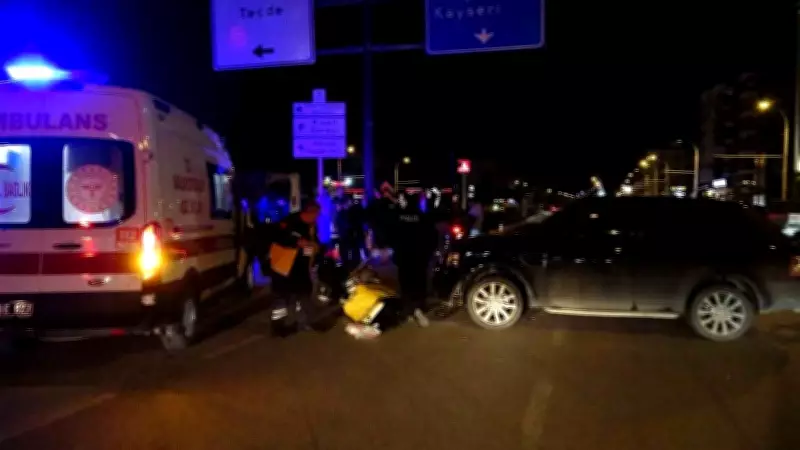 Malatya'da motosiklet ile cip çarpıştı: 1 yaralı