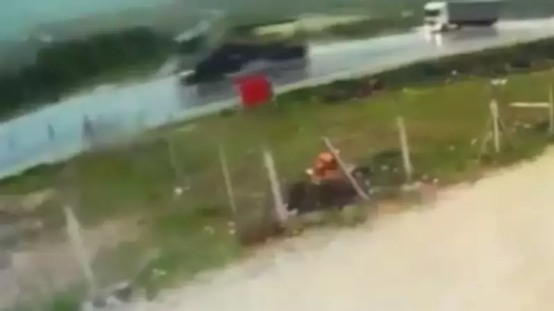 Malatya'daki feci otobüs kazasının kaza anı kamerada