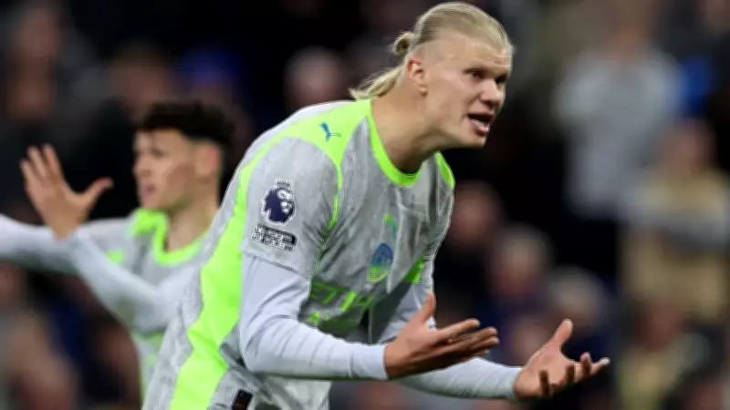 Manchester City, Everton deplasmanında 3-1'den döndü: 3-3
