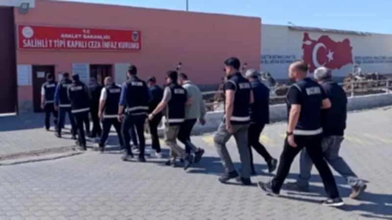 Manisa'da tefecilik operasyonu: 9 şüpheli tutuklandı
