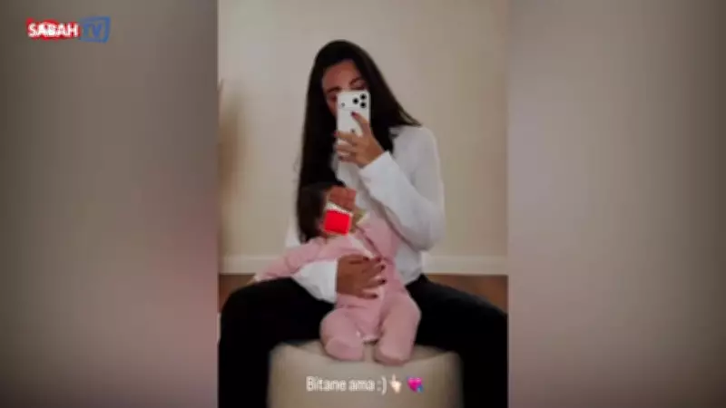 Melisa Ural minik yeğeni Lina ile eğlenceli anlar paylaştı, Sibel Can'ın sözlerini alıntıladı