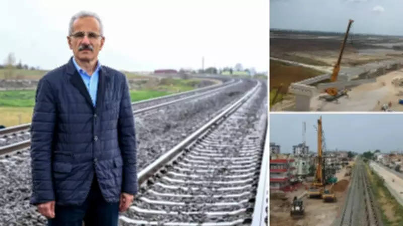Mersin-Adana-Gaziantep Hızlı Tren Hattı ile Seyahat Süresi 2 Saat 15 Dakikaya Düşecek