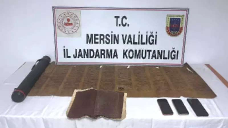 Mersin'de Tarihi Eser Operasyonu: 2 Şüpheli Yakalandı