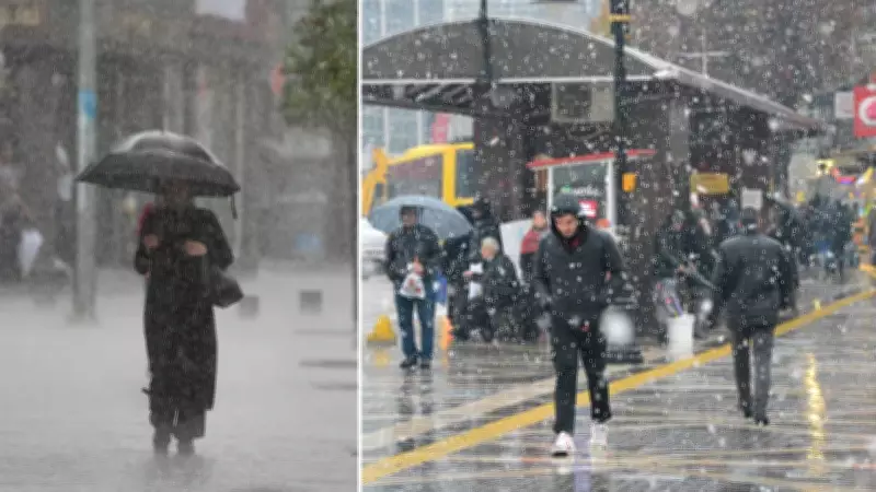 Meteoroloji 43 İl İçin Sarı Alarm Verdi: Kuvvetli Yağış ve Toz Taşınımı Bekleniyor