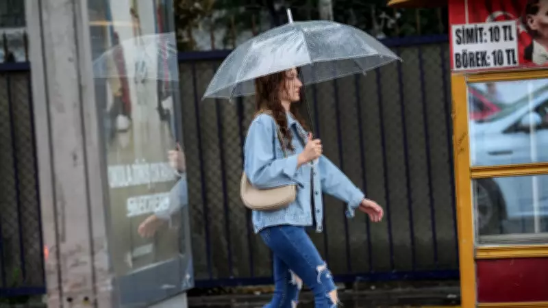 Meteoroloji'den 4 Bölge İçin Sağanak Yağmur Uyarısı!