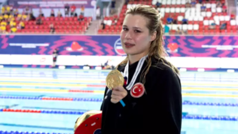 Milli para yüzücü Defne Kurt yılın sporcusu seçildi