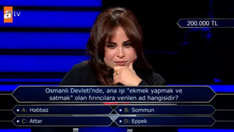 Milyoner'deki 'habbaz' sorusu merak uyandırdı! Osmanlı'da meslek isimleri şaşırtıyor