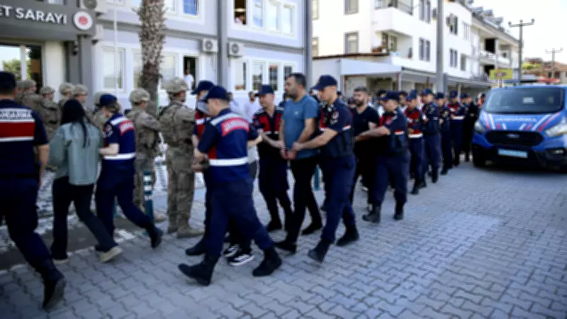 Muğla'da 'Daltonlar' Suç Örgütüne Operasyon: 10 Tutuklama